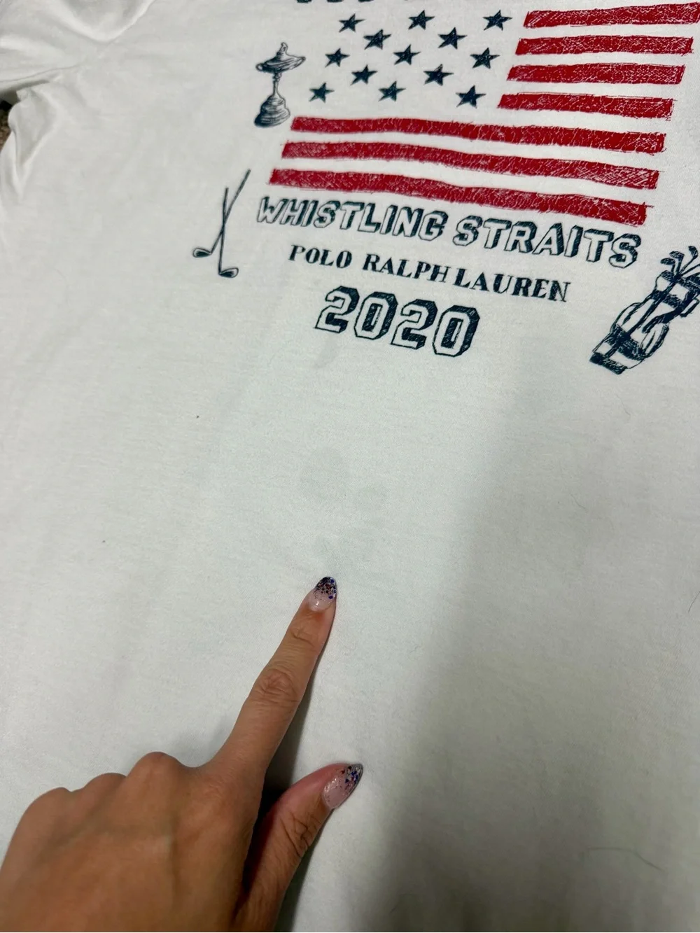 Polo Ralph Lauren - Ryder Cup 2020 White Short-Sleeve Tee